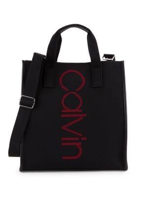 Calvin Klein Eden Logo Fabric Tote