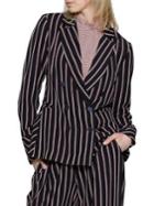 Walter Baker Striped Long-sleeve Blazer