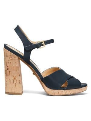 Michael Michael Kors Alexia Leather Sandals
