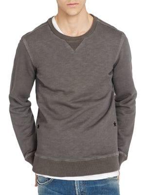Buffalo David Bitton Fidoblery Crewneck Cotton Sweater