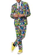 Opposuits 3-piece Slim-fit Super Mario&trade; Licensed Suit