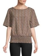 Michael Michael Kors Pop Deco Tulip Kimono Sleeve Top
