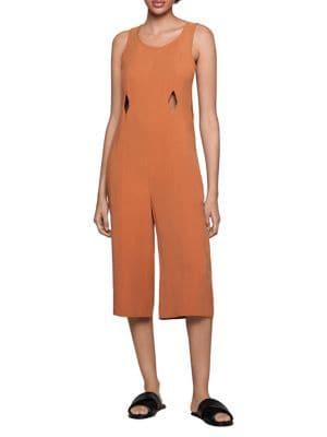 Bcbgeneration Diamond Cutout Cropped Jumpsuit