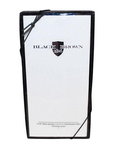 Black Brown White Handkerchiefs - 13-pack
