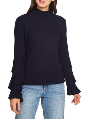1.state Ruffle Sleeve Top