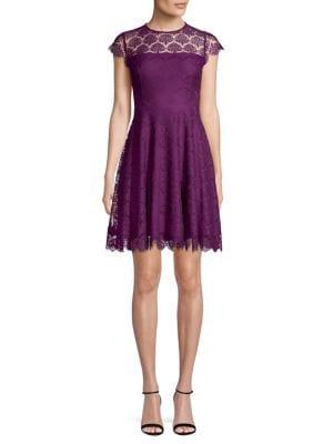 Kensie Lace A-line Dress