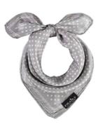 Fraas Classic Dottie Silk Square Scarf
