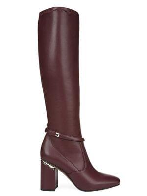 Franco Sarto Roxanne Leather Knee-high Boots