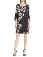 Lauren Ralph Lauren Petite Floral Flutter-sleeve A-line Dress