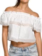Hanky Panky Off-the-shoulder Cropped Top