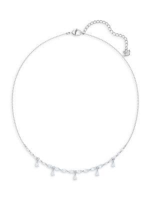 Louison Rhodium-plated And Swarovski Crystal Necklace