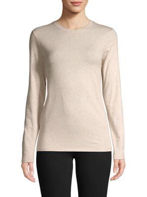 En Thread Long-sleeve Stretch Top