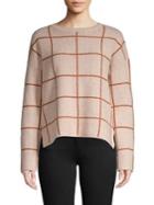 Vero Moda Windowpane Pullover Sweater