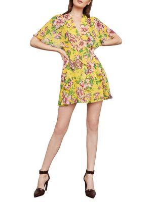 Bcbgmaxazria Floral A-line Dress