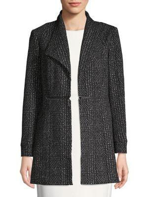 Nipon Boutique Drape Zip Topper