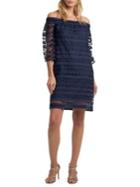 Trina Turk Seaway Off-the-shoulder Dress