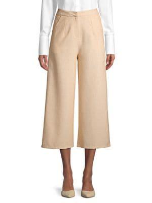 The Fifth Label Clarity Viva High-rise Wide-leg Cropped Pants