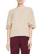 Bcbgmaxazria Ruthie Drape-back Top