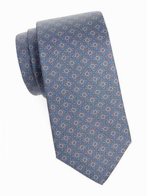 Brooks Brothers Silk Circle-print Tie