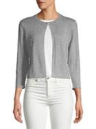 Calvin Klein Faux Pearl-embellished Cardigan
