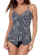 Miraclesuit Lush Lanai Love Knot Tankini Top