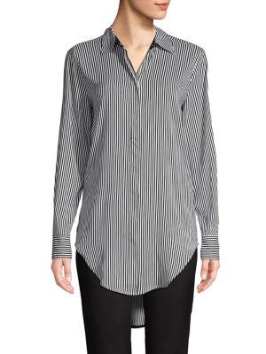 Philosophy Apparel Striped High-low Tunic