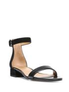 Franco Sarto Swan Open-toe Leather Sandals