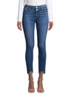 Paige Jeans Double-button Ankle Jeans