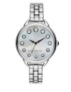 Marc Jacobs Betty Mother-of-pearl, Crystal & Stainless Steel Watch