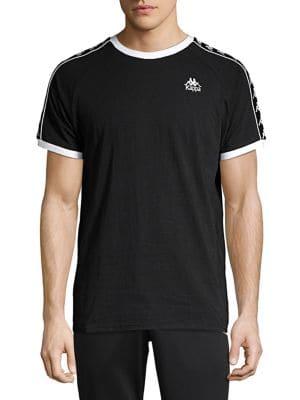 Kappa Logo Raglan-sleeve Cotton Tee