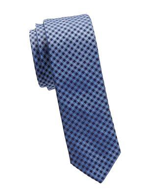 Hugo Silk Plaid Tie
