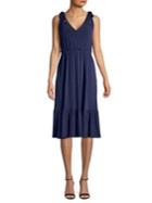 Michael Michael Kors Shoulder-tie A-line Dress