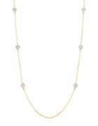 Lord & Taylor Two-tone Sterling Silver Station Necklace