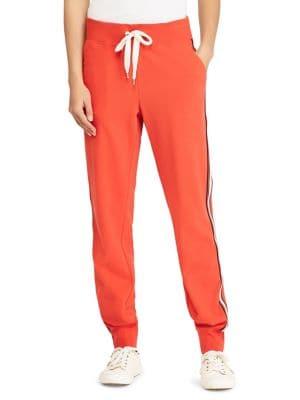 Lauren Ralph Lauren Striped French Terry Joggers