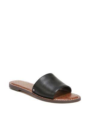 Sam Edelman Gio Leather Flat Sandals
