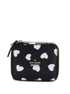 Kate Spade New York Ollie Heart Print Jewelry Leather Organizer