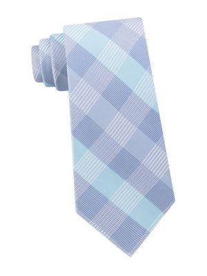 Calvin Klein Plaid Tie