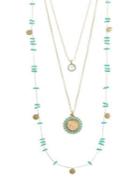 Lucky Brand Cowgirl California Multi-stone Layered Necklace