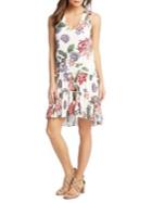 Karen Kane Floral-print Day Dress