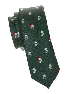 Lord Taylor Skull-print Tie