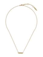 Sole Society Stackable Mantras Fearless Crystal Pendant Necklace
