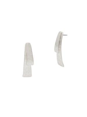 Robert Lee Morris Collection Blue Note Crystal Stick Earrings