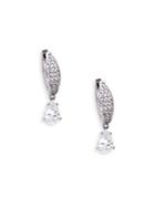 Nadri Cobblestones Crystal Huggie Earrings
