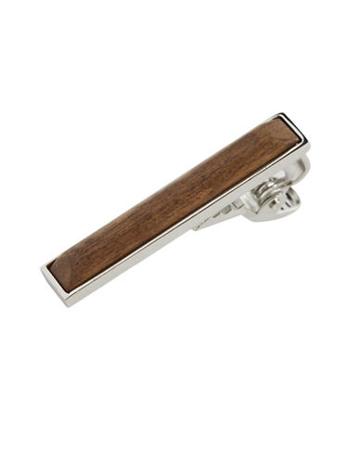 The Tie Bar Wood Inlay Tie Bar