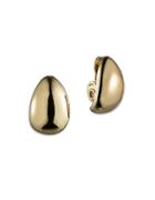 Anne Klein Goldtone Hoop Clip Earrings