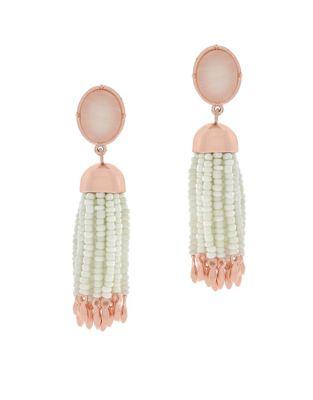 Jessica Simpson Beaded Dangle Earrings