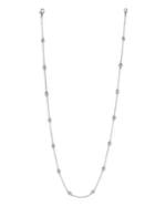 Morris & David 1.5 Tcw Diamond And 14k White Gold Necklace