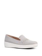 Fitflop Audrey Pearl Stud Leather Sneakers