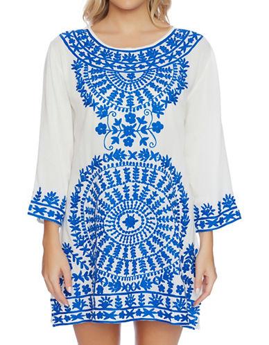 Ella Moss Embroidered Roundneck Tunic