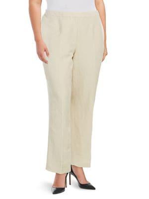 Nipon Boutique Plus Classic Wide-leg Pants